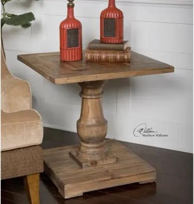 Stratford Pedestal End Table