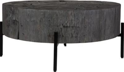 Adjoin Rustic Black Coffee Table