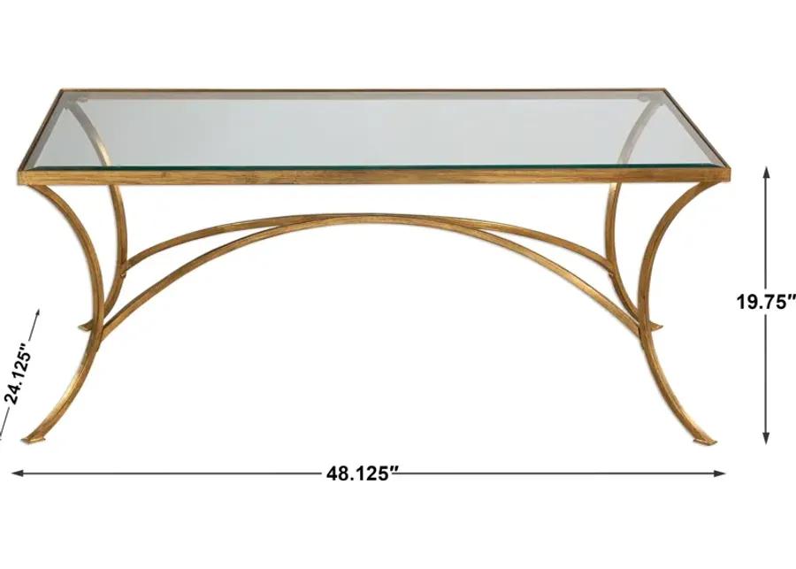 Alayna Gold Coffee Table