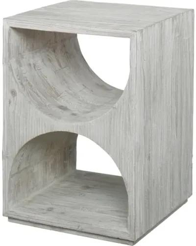 Hans White Side Table