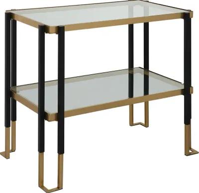 Kentmore Glass Side Table