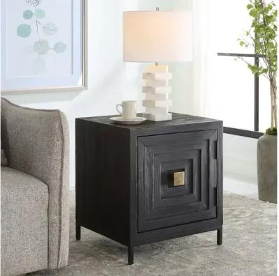 Aiken Geometric Cabinet/End Table