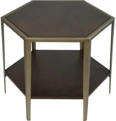 Alicia Geometric Accent Table