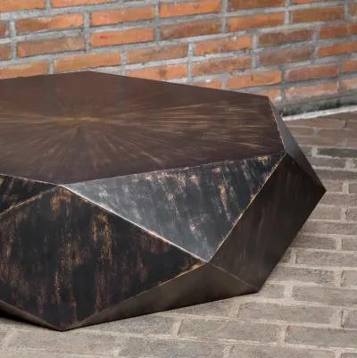 Volker Worn Black Coffee Table