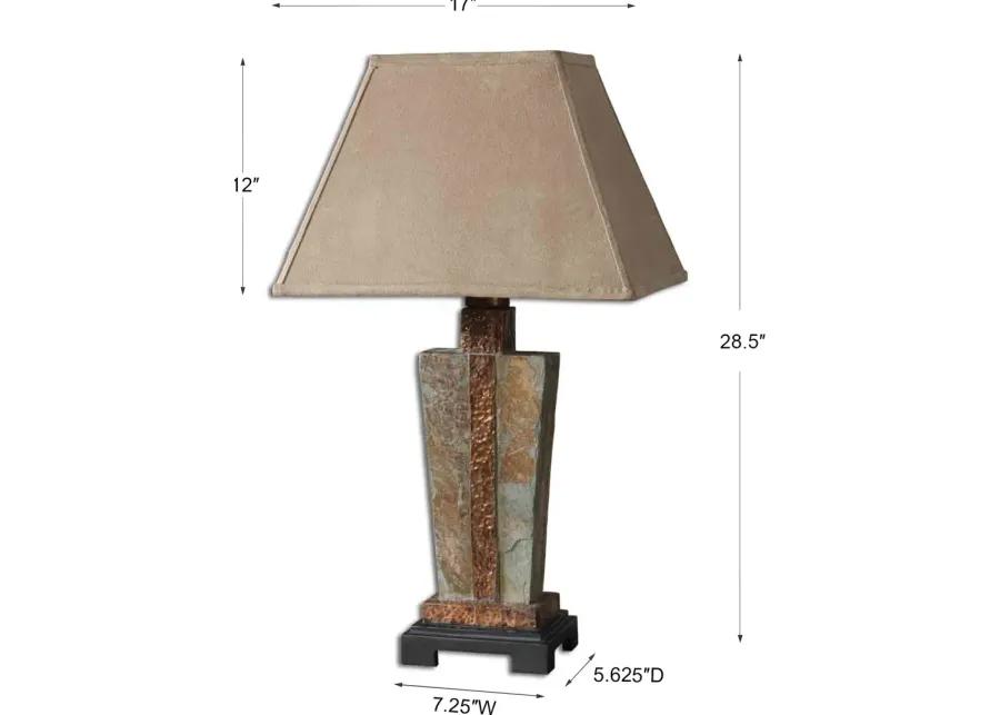 Slate Accent Lamp