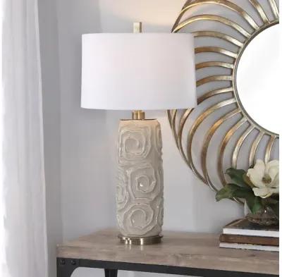 Zade Warm Gray Table Lamp