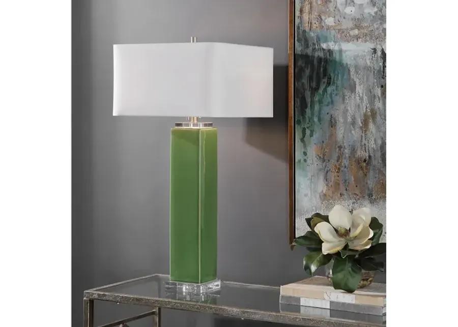 Aneeza Tropical Green Table Lamp