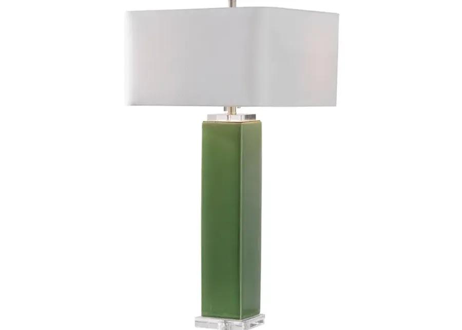 Aneeza Tropical Green Table Lamp