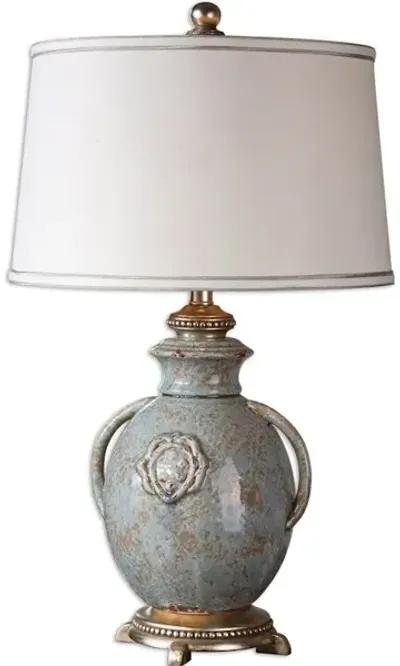 Cancello Blue Glaze Lamp