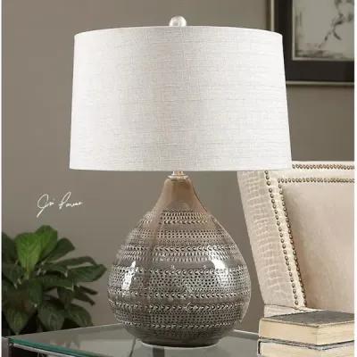 Batova Smoke Gray Lamp