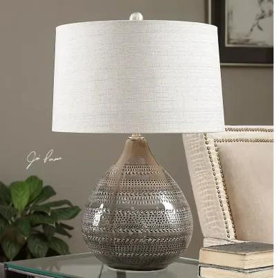 Batova Smoke Gray Lamp