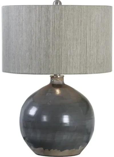 Vardenis Gray Ceramic Lamp