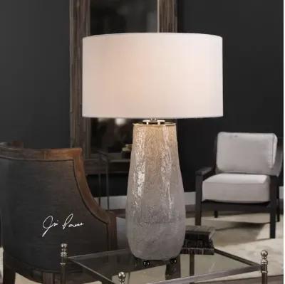 Balkana Aged Gray Table Lamp