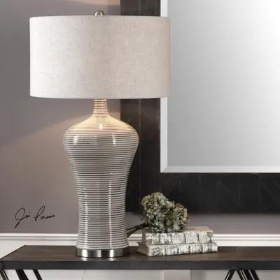 Dubrava Light Gray Table Lamp