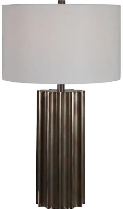 Khalio Gun Metal Table Lamp