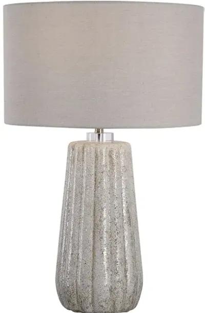 Pikes Stone-Ivory Table Lamp