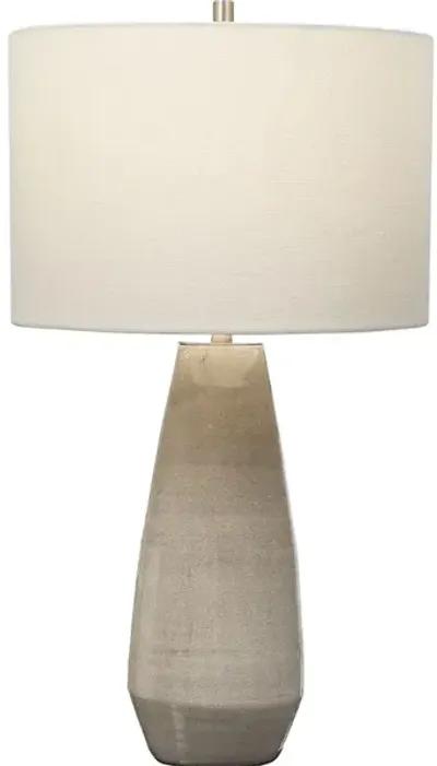 Volterra Taupe-Gray Table Lamp