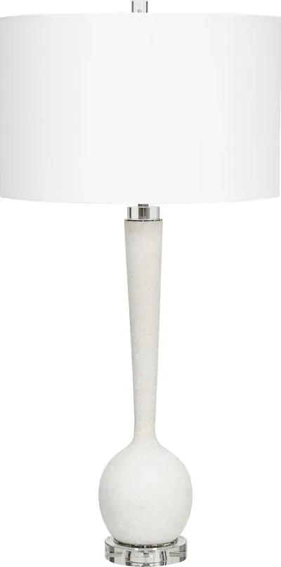 Kently White Marble Table Lamp