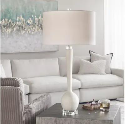 Kently White Marble Table Lamp