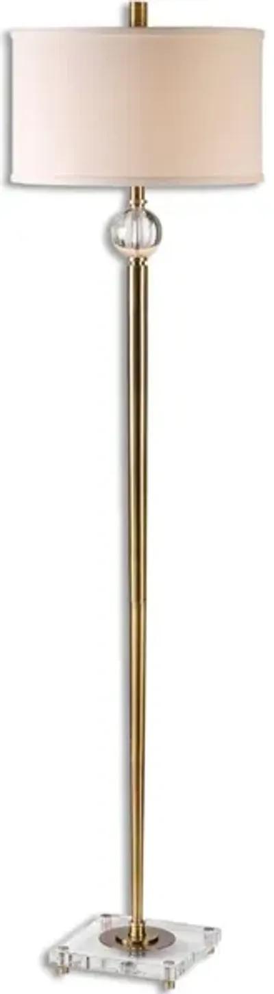 Mesita Brass Floor Lamp