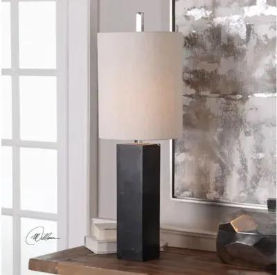 Delaney Marble Column Accent Lamp