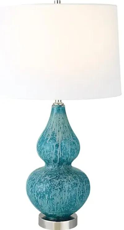 Avalon Blue Table Lamp