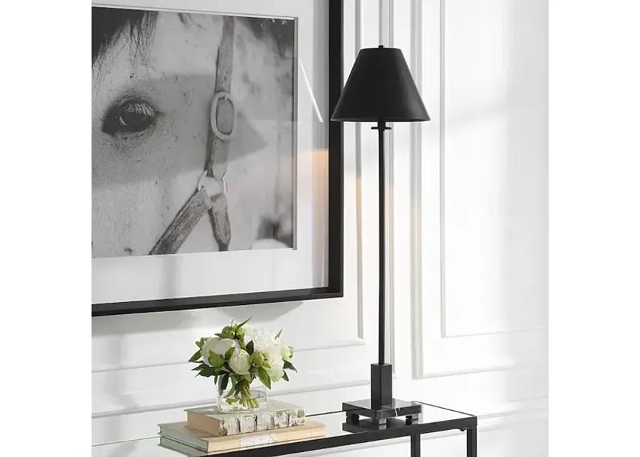 Pilot Black Buffet Lamp