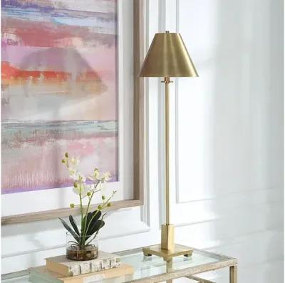 Pilot Brass Buffet Lamp