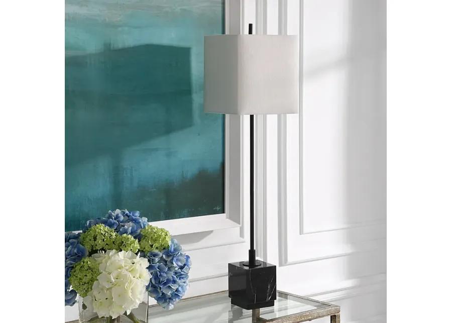 Escort Black Buffet Lamp