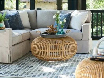 Rattan Scatter Table