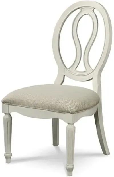 Pierced Back Side Chair